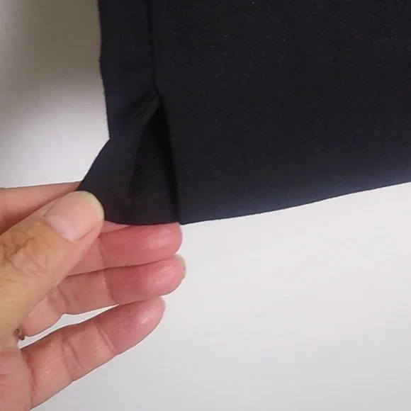 Torrid Womens Pants Taper Ponte Black size 0 12 Large Pull On Office Party - Picture 4 of 14